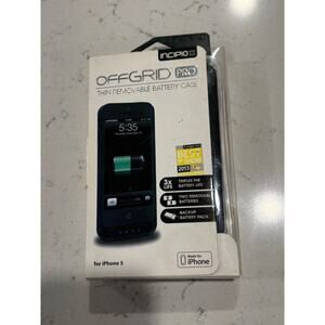 Incipio Offgrid PRO Thin Removable Battery Case For Iphone 5 BRAND NEW Sealed